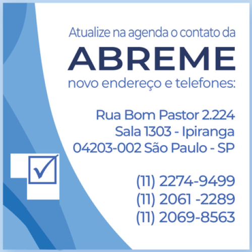 anote nosso novo endereço